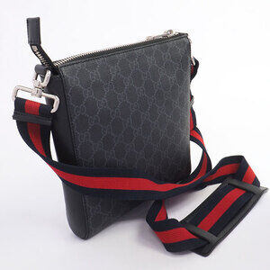 Gucci Messenger Web Bag GG Supreme Crossbody